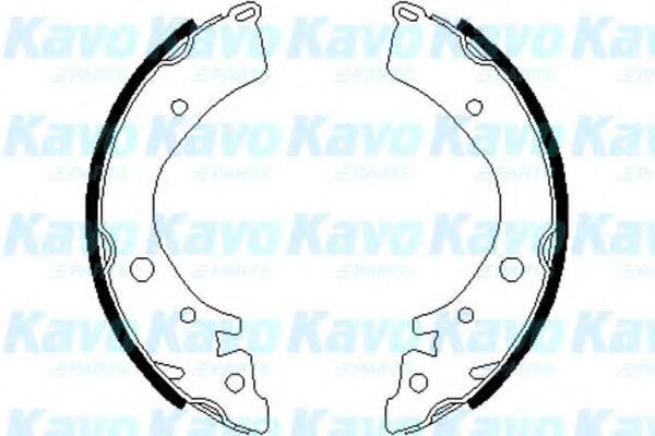 Комплект тормозных колодок KAVO PARTS BS-2904