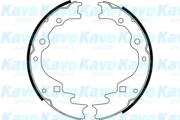 Комплект тормозных колодок KAVO PARTS BS-5422