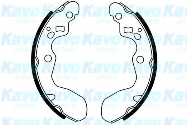 Комплект тормозных колодок KAVO PARTS BS8918
