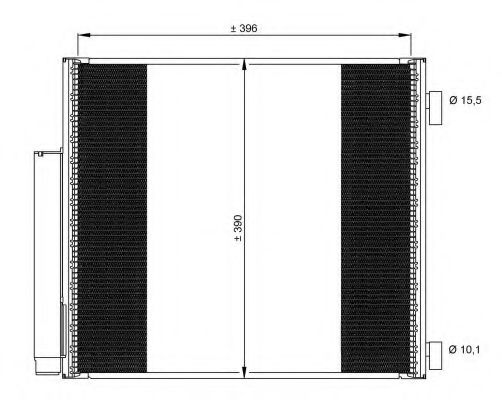 Конденсатор, кондиционер NRF 35859