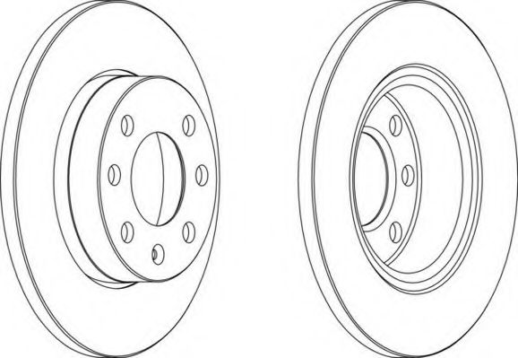 Тормозной диск NECTO WN1148