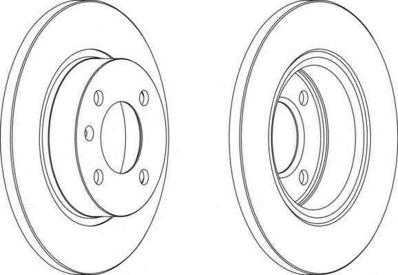 Тормозной диск NECTO WN1294