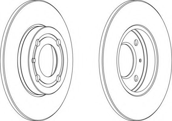 Тормозной диск NECTO WN900