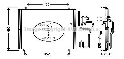 Конденсатор, кондиционер AVA QUALITY COOLING RT5219D