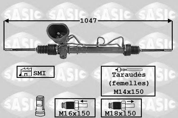 Рулевой механизм SASIC 7006118