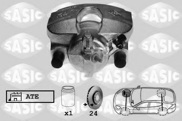 Тормозной суппорт SASIC 6504013