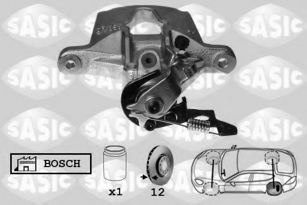 Тормозной суппорт SASIC 6506032