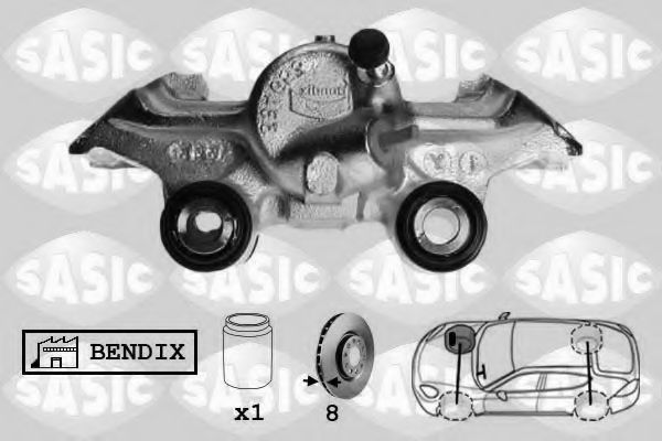 Тормозной суппорт SASIC SCA4017