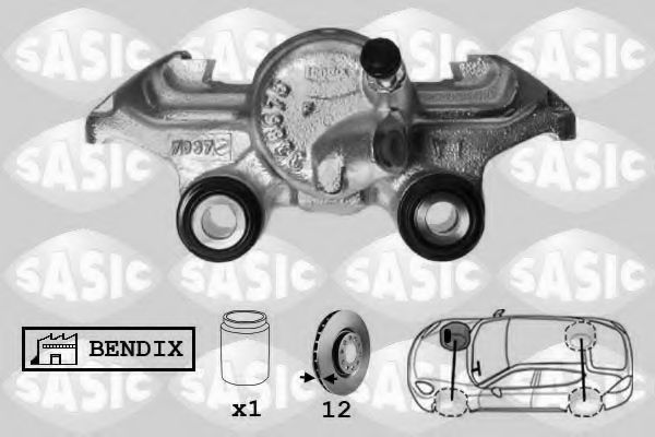 Тормозной суппорт SASIC SCA4033