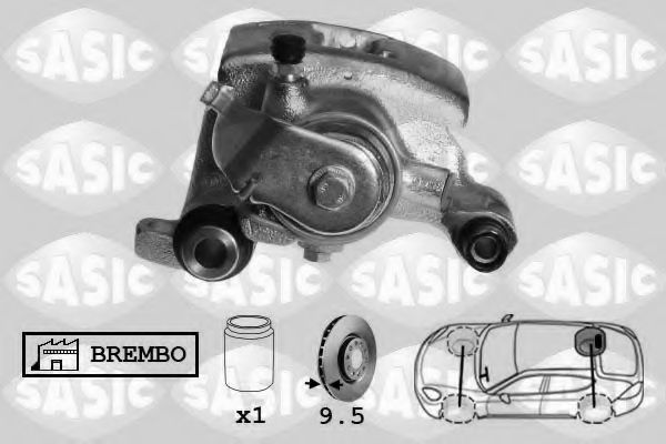 Тормозной суппорт SASIC SCA4049