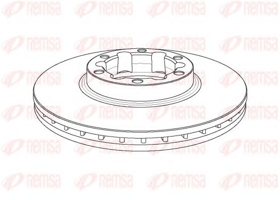 Тормозной диск KAWE NCA1150.20