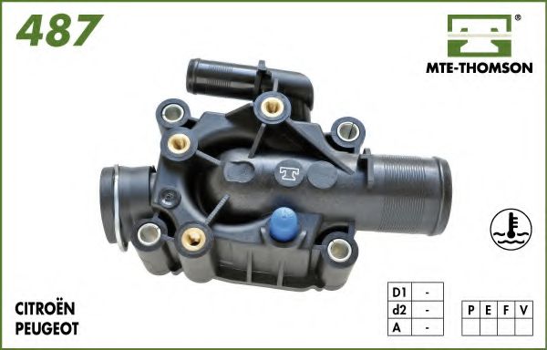 Термостат, охлаждающая жидкость MTE-THOMSON 48791