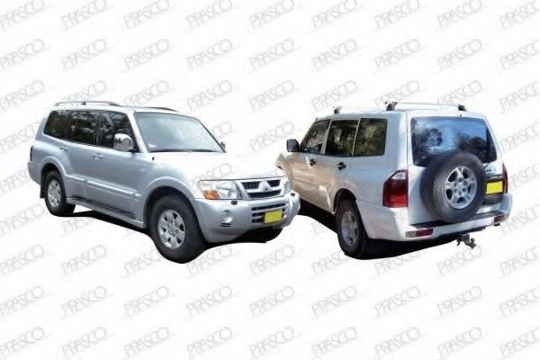 Ручка двери PRASCO MB1608607