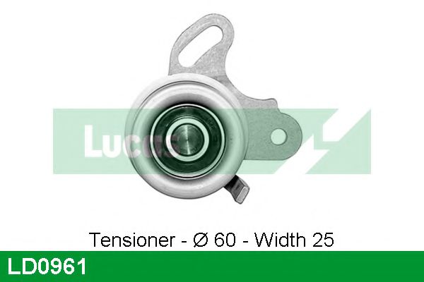 Натяжной ролик, ремень ГРМ LUCAS ENGINE DRIVE LD0961