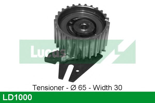 Устройство для натяжения ремня, ремень ГРМ LUCAS ENGINE DRIVE LD1000