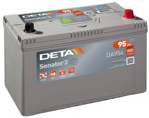 Стартерная аккумуляторная батарея; Стартерная аккумуляторная батарея DETA DA954