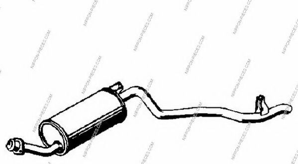 Система выпуска ОГ NPS M430I19