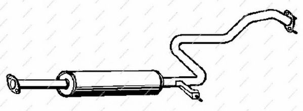 Система выпуска ОГ NPS N430N118