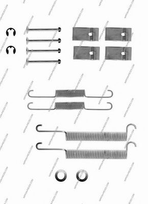 Комплектующие, тормозная колодка NPS 0579