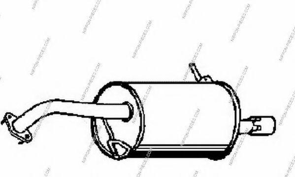 Система выпуска ОГ NPS M430A79