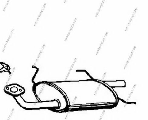 Система выпуска ОГ NPS N430N109