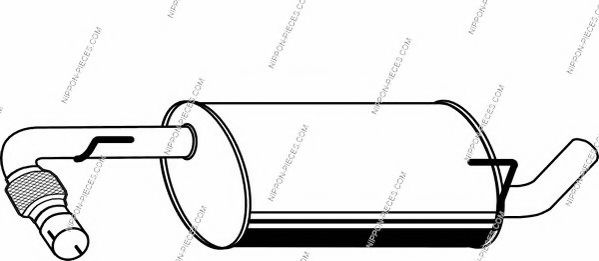 Система выпуска ОГ NPS N430N282