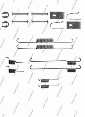 Комплектующие, тормозная колодка NPS S351I15