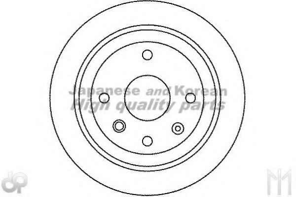 Тормозной диск ASHUKI 0993-9090