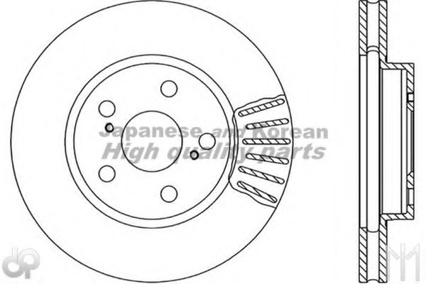 Тормозной диск ASHUKI T603-83