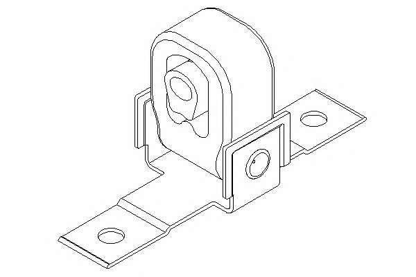 Кронштейн, глушитель KLARIUS 420391