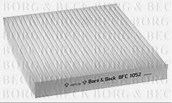 Фильтр, воздух во внутренном пространстве BORG & BECK BFC1052