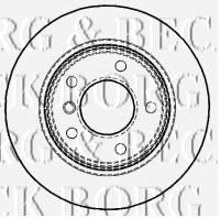 Тормозной диск BORG & BECK BBD4465