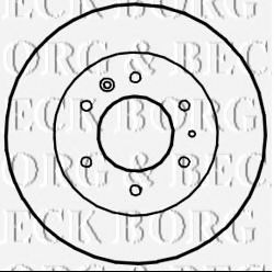 Тормозной барабан BORG & BECK BBR7239