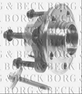Комплект подшипника ступицы колеса BORG & BECK BWK1175