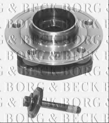 Комплект подшипника ступицы колеса BORG & BECK BWK859
