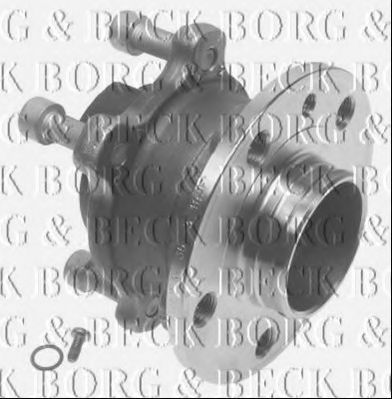 Комплект подшипника ступицы колеса BORG & BECK BWK1197