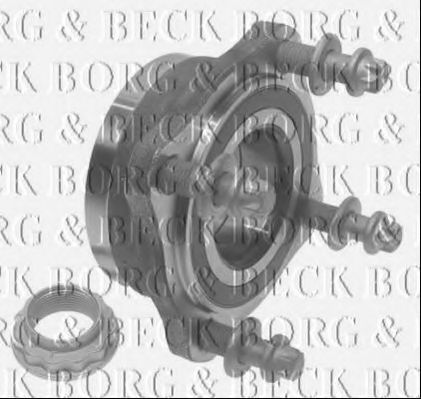 Комплект подшипника ступицы колеса BORG & BECK BWK1211