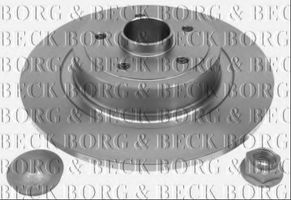 Комплект подшипника ступицы колеса BORG & BECK BWK1217