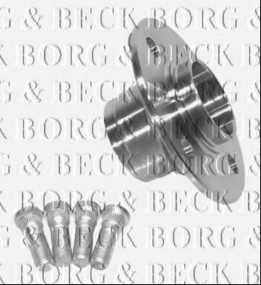 Комплект подшипника ступицы колеса BORG & BECK BWK586