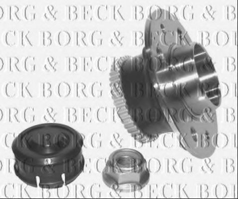 Комплект подшипника ступицы колеса BORG & BECK BWK987