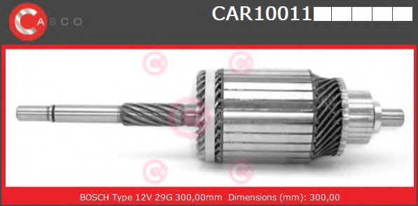 Якорь, стартер CASCO CAR10011PS