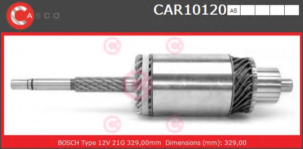 Якорь, стартер CASCO CAR10120AS