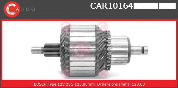 Якорь, стартер CASCO CAR10164PS
