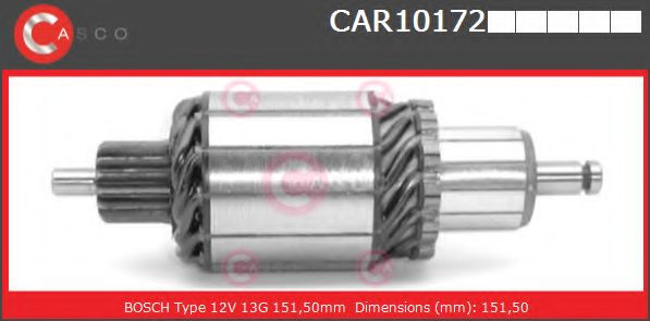 Якорь, стартер CASCO CAR10172PS