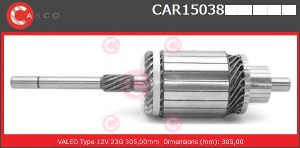 Якорь, стартер CASCO CAR15038PS