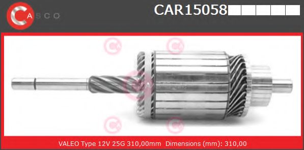 Якорь, стартер CASCO CAR15058PS