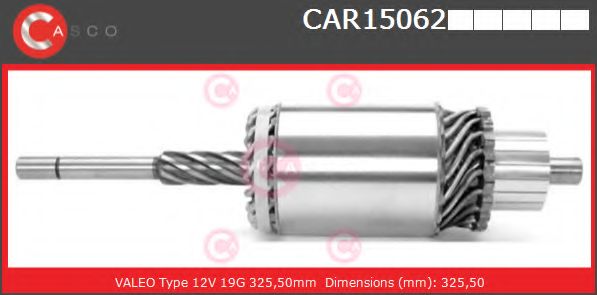 Якорь, стартер CASCO CAR15062PS