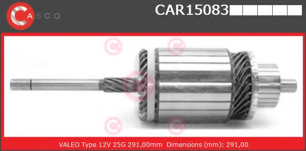 Якорь, стартер CASCO CAR15083PS