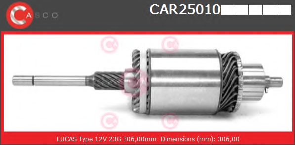 Якорь, стартер CASCO CAR25010PS