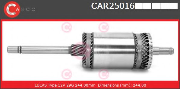 Якорь, стартер CASCO CAR25016PS
